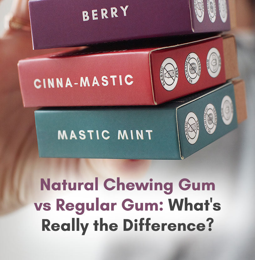 Natural Chewing Gum vs Regular Gum: What’s Really the Difference?