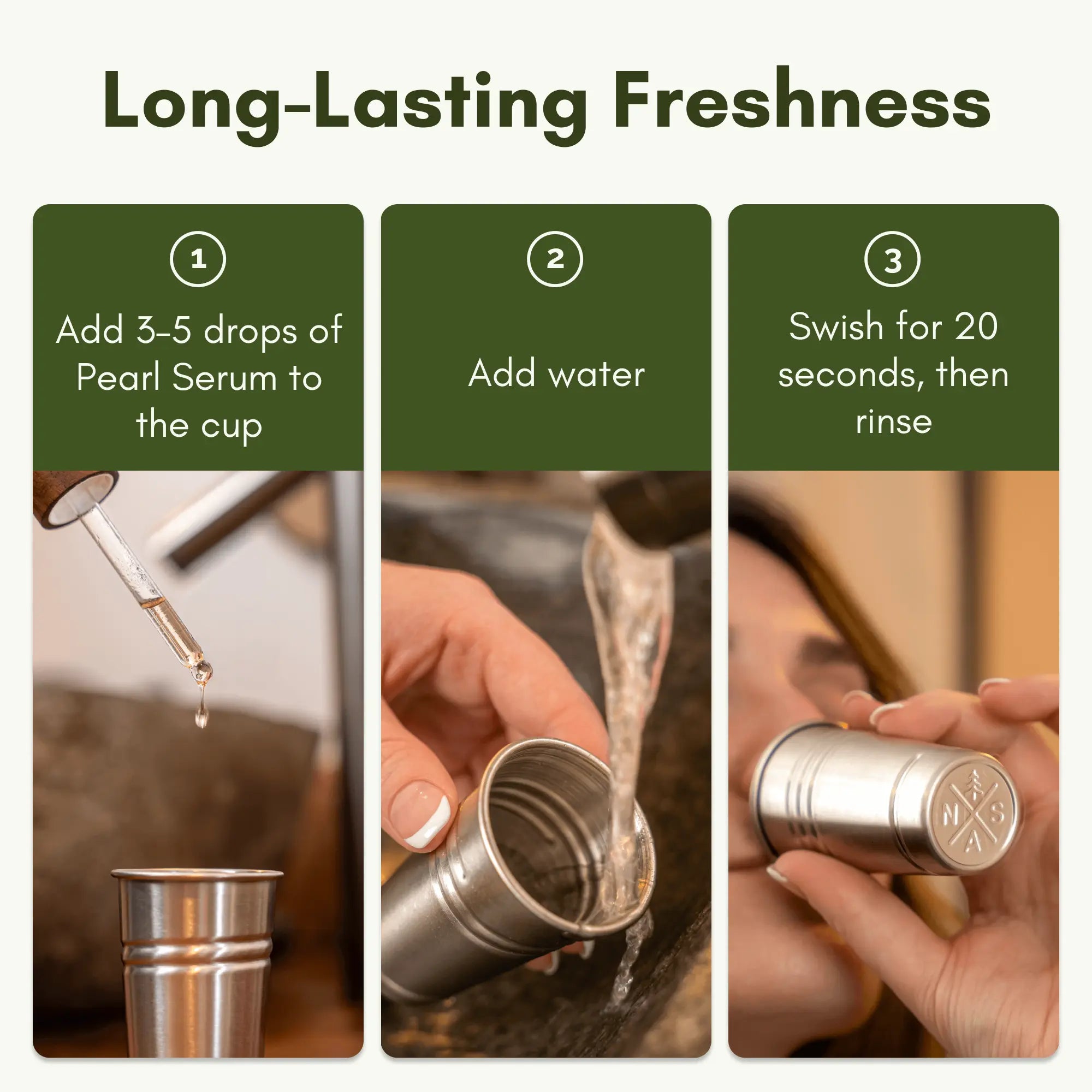 Pearl Serum with Rinse Cup