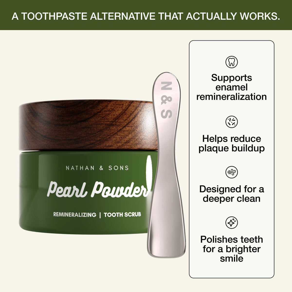 Pearl Powder Tooth Scrub