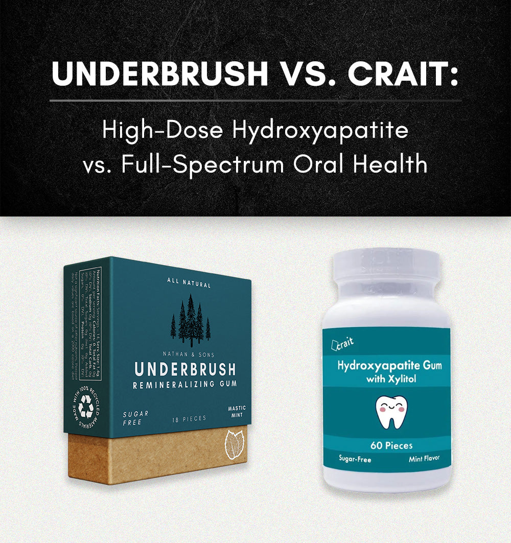 Underbrush vs. Crait: High-Dose Hydroxyapatite vs. Full-Spectrum Oral Health