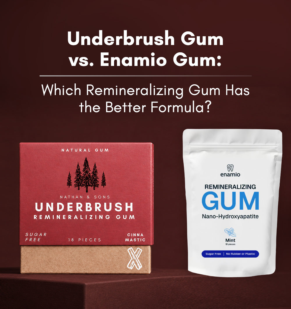 Underbrush Gum vs. Enamio Gum 