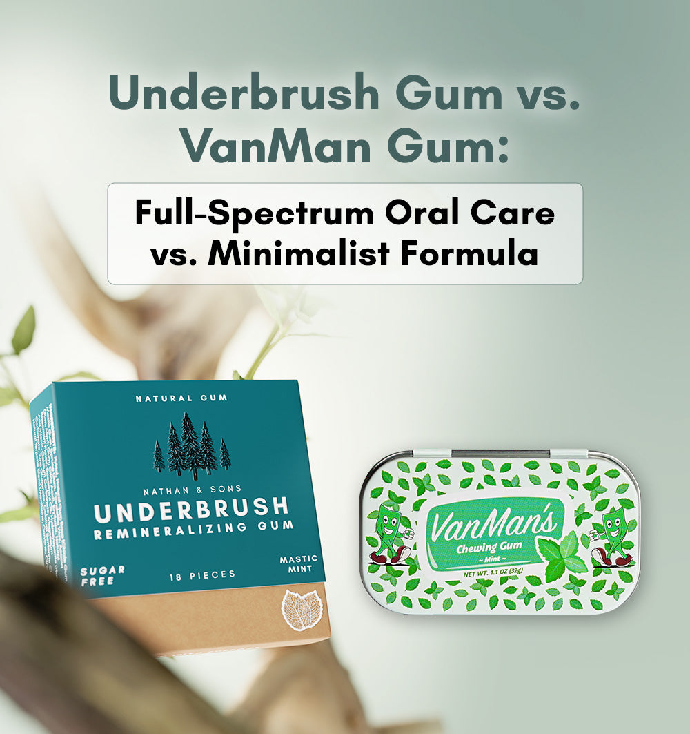 Underbrush Gum vs. VanMan Gum: Comparing Two Different Ingredient Approaches