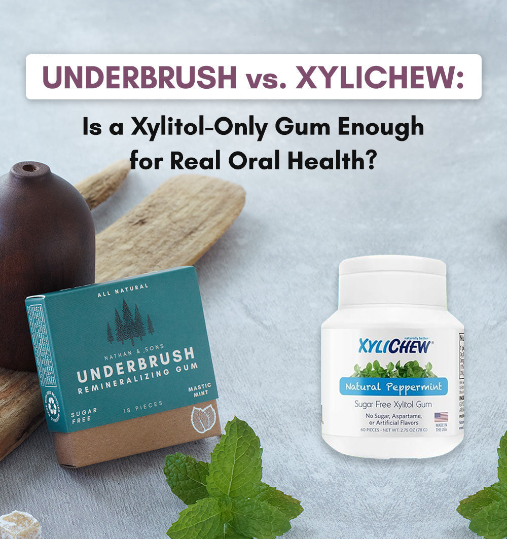 Underbrush vs. XyliChew: Is a Xylitol-Only Gum Enough for Real Oral Health?