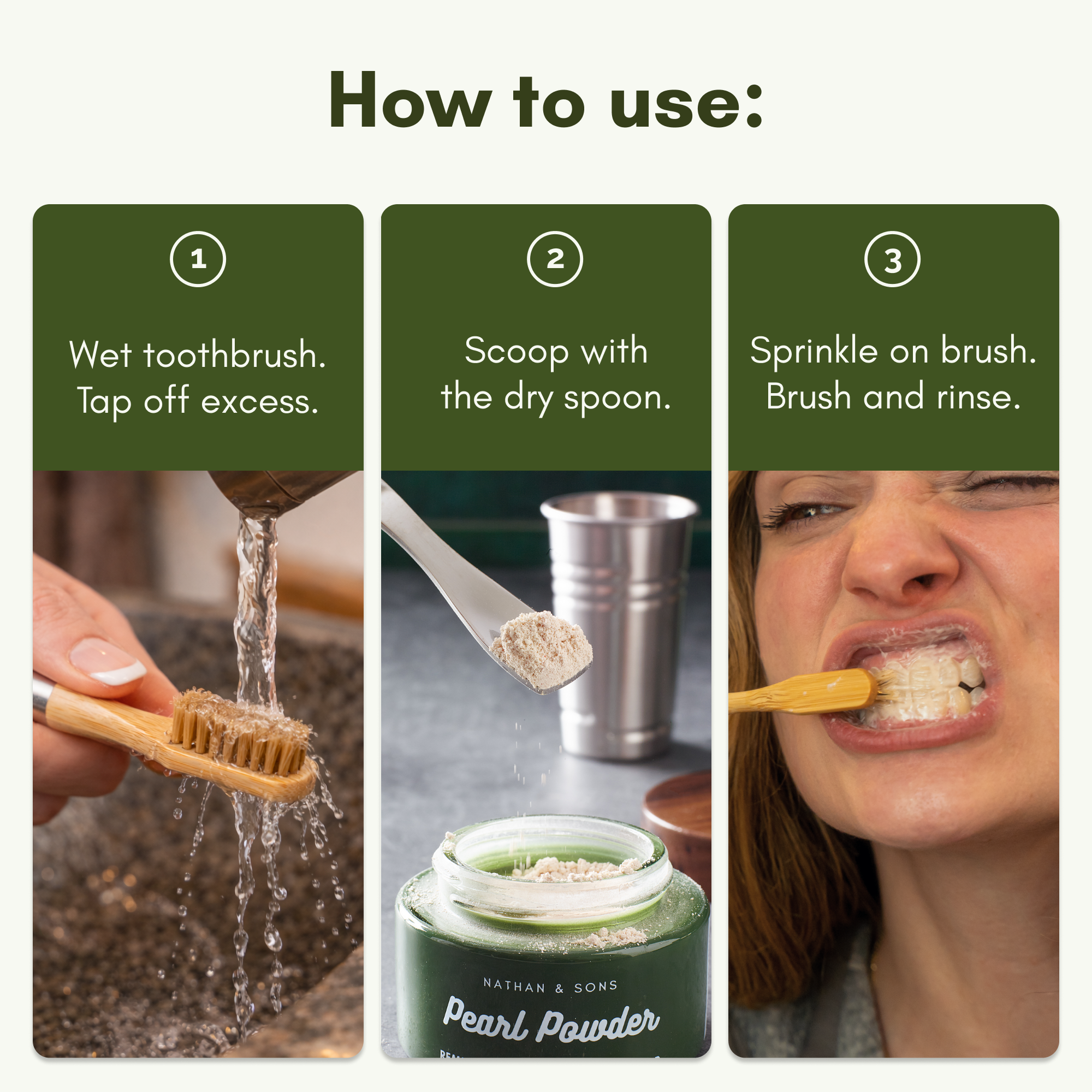 Pearl Powder Tooth Scrub