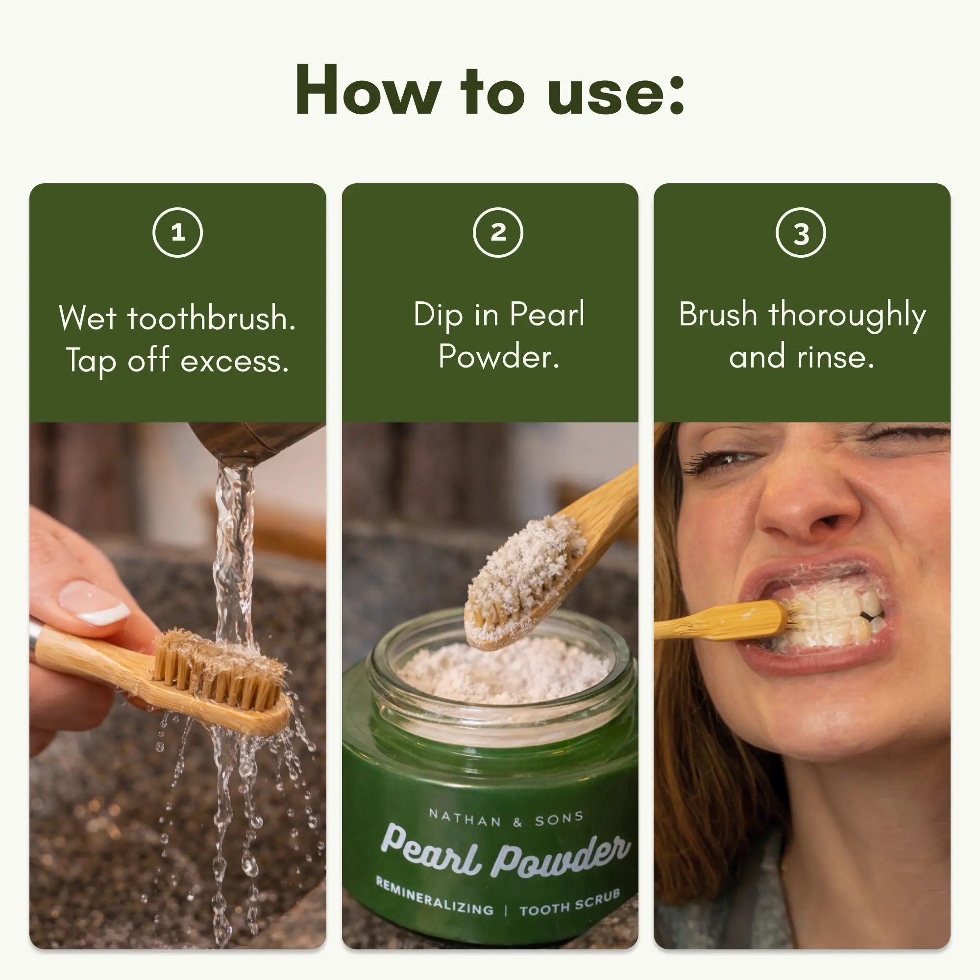 Pearl Powder Tooth Scrub