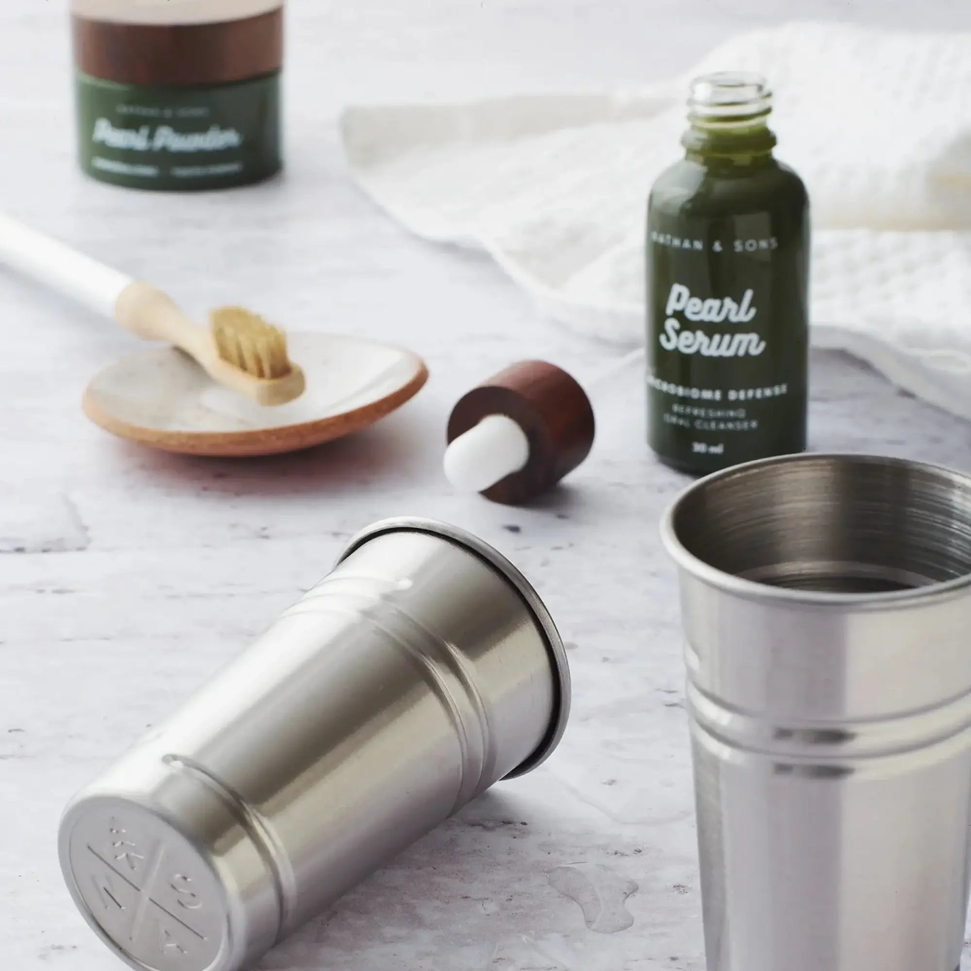 Pearl Serum with Rinse Cup