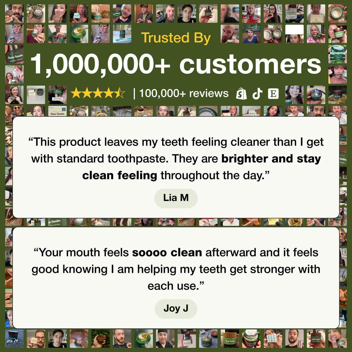 Pearl Powder Tooth Scrub