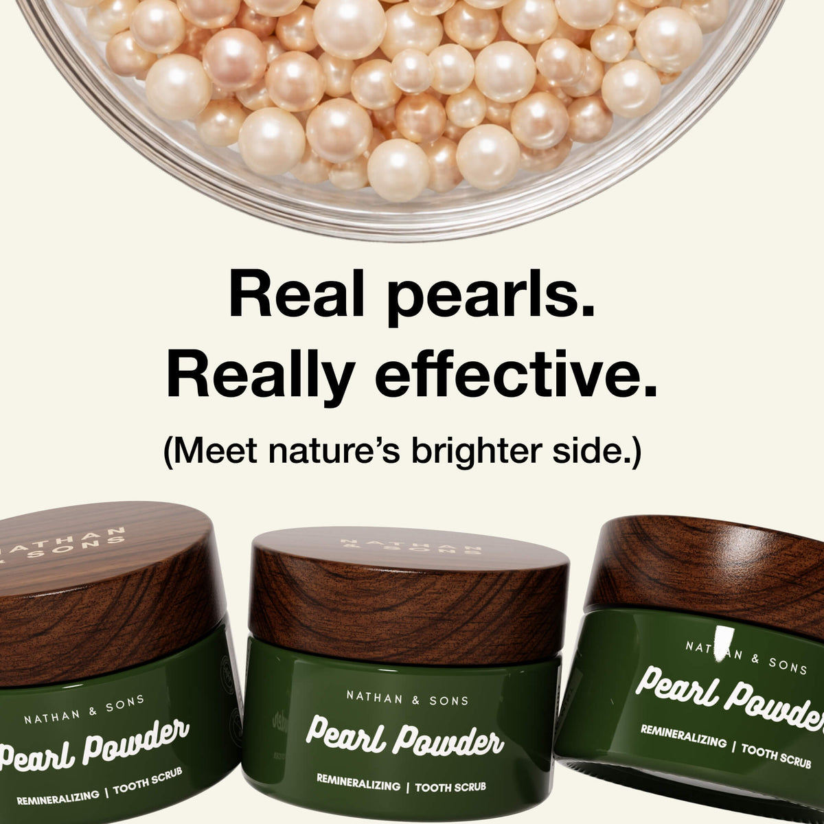 Pearl Powder Tooth Scrub