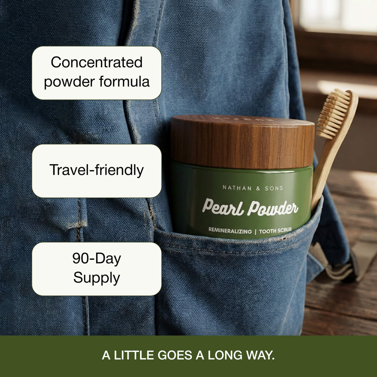 Pearl Powder Tooth Scrub
