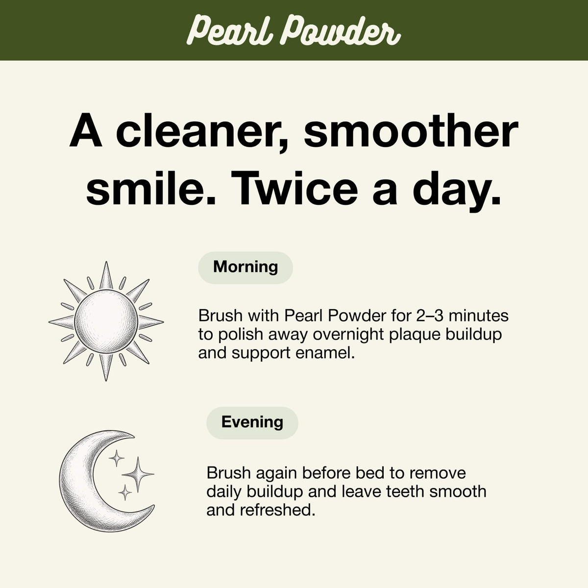Pearl Powder Tooth Scrub